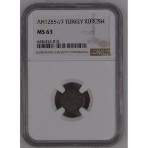 Abdülmecid 1 Kuruş 1255/7